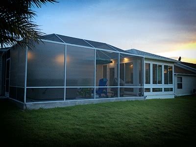 the villages fl screen rooms|Screen Enclosures in The Villages, Florida .
